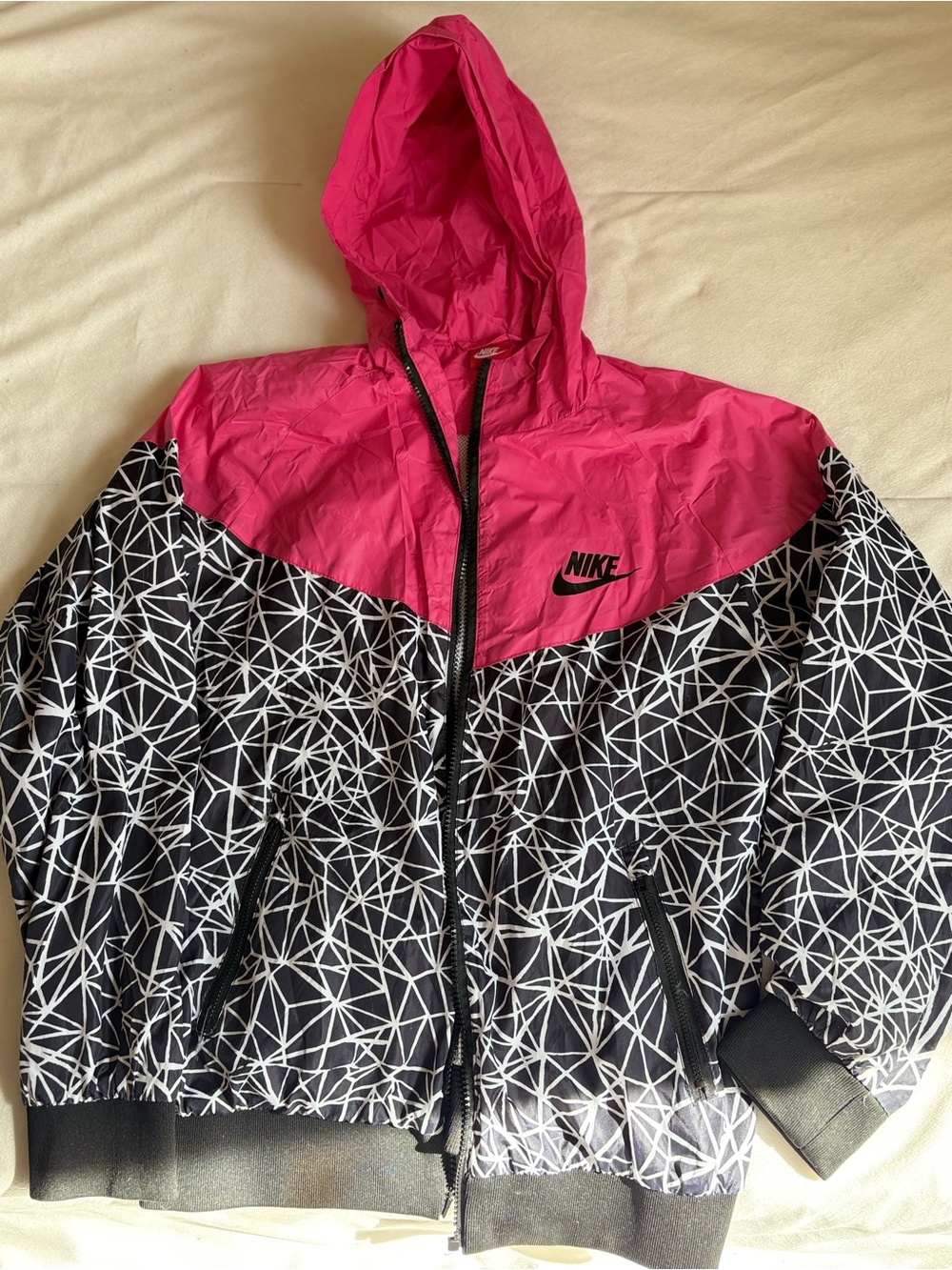 Nike Hot Pink Lightweight Lined Jacket
